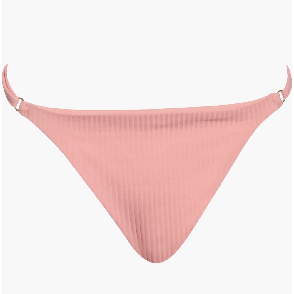 NWT Vitamin A Pink Coral Bikini Top and Bottoms Size Large - Picture 7 of 10